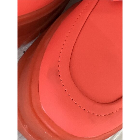  Chunky Loafer Orange Highlighter Neon Club Grunge Men’s Size 8 Halloween main image 9